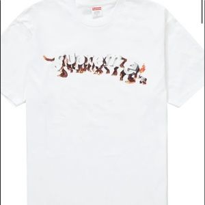 Supreme apes tee brand new white